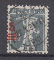 Variété 148II surcharge déplacée