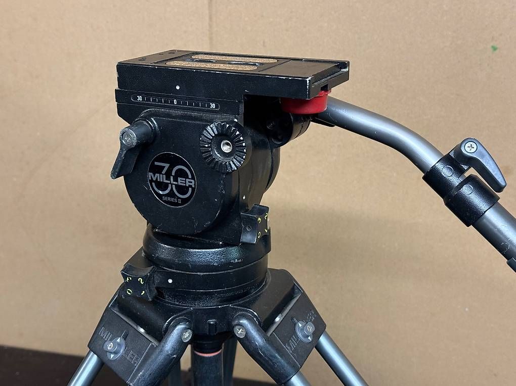 Treppiedi & Teste: Video Stativ Miller 30 Series II – Usato da Bleiken venduto da patpourri 3