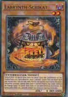 TCG YU-GI-OH! TACTICAL MASTERS TAMA De 19 Labrynth-Schikat