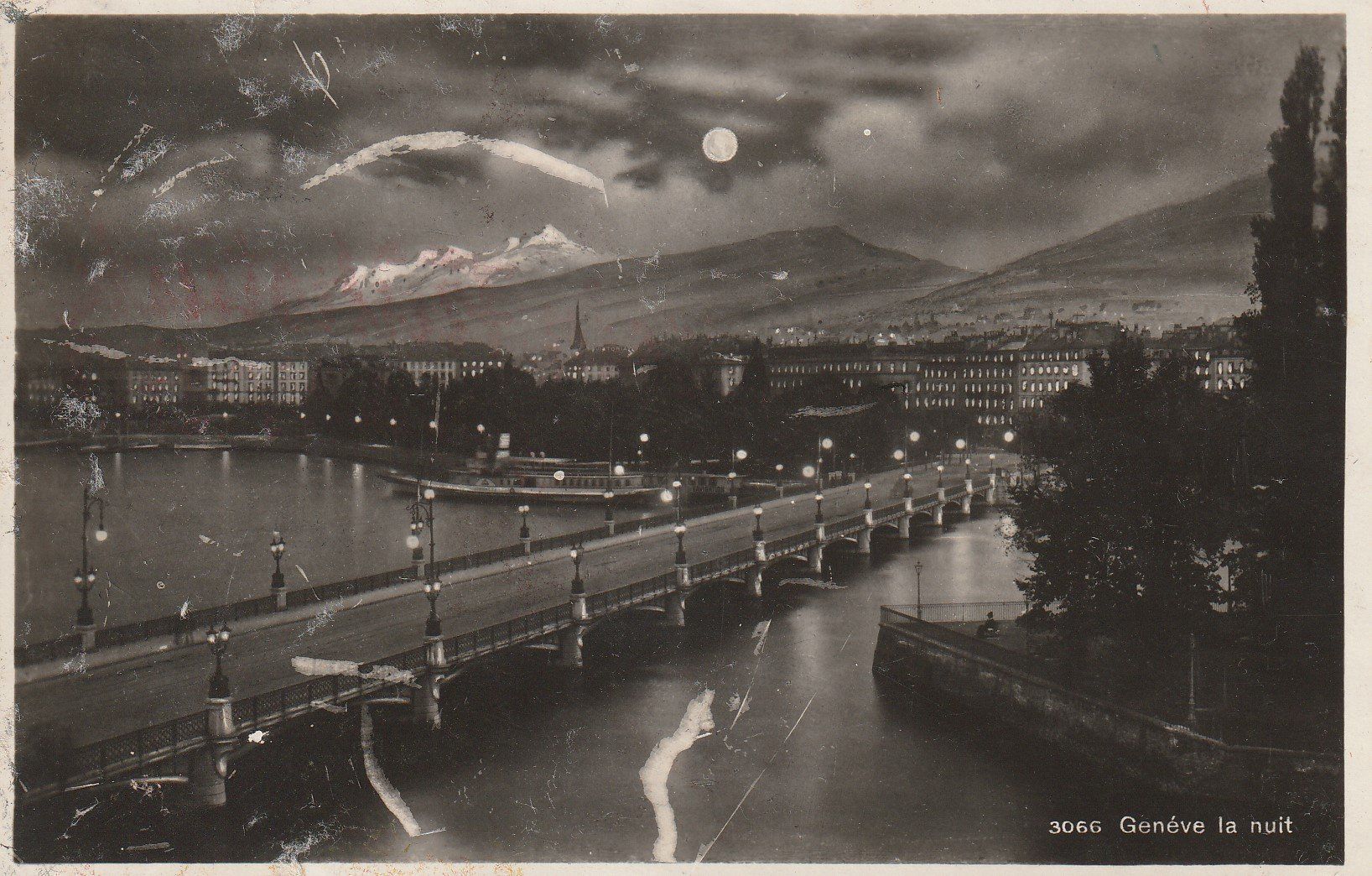 Cartoline postali: AK Genève gelaufen – Usato da Fribourg venduto da schnalla92