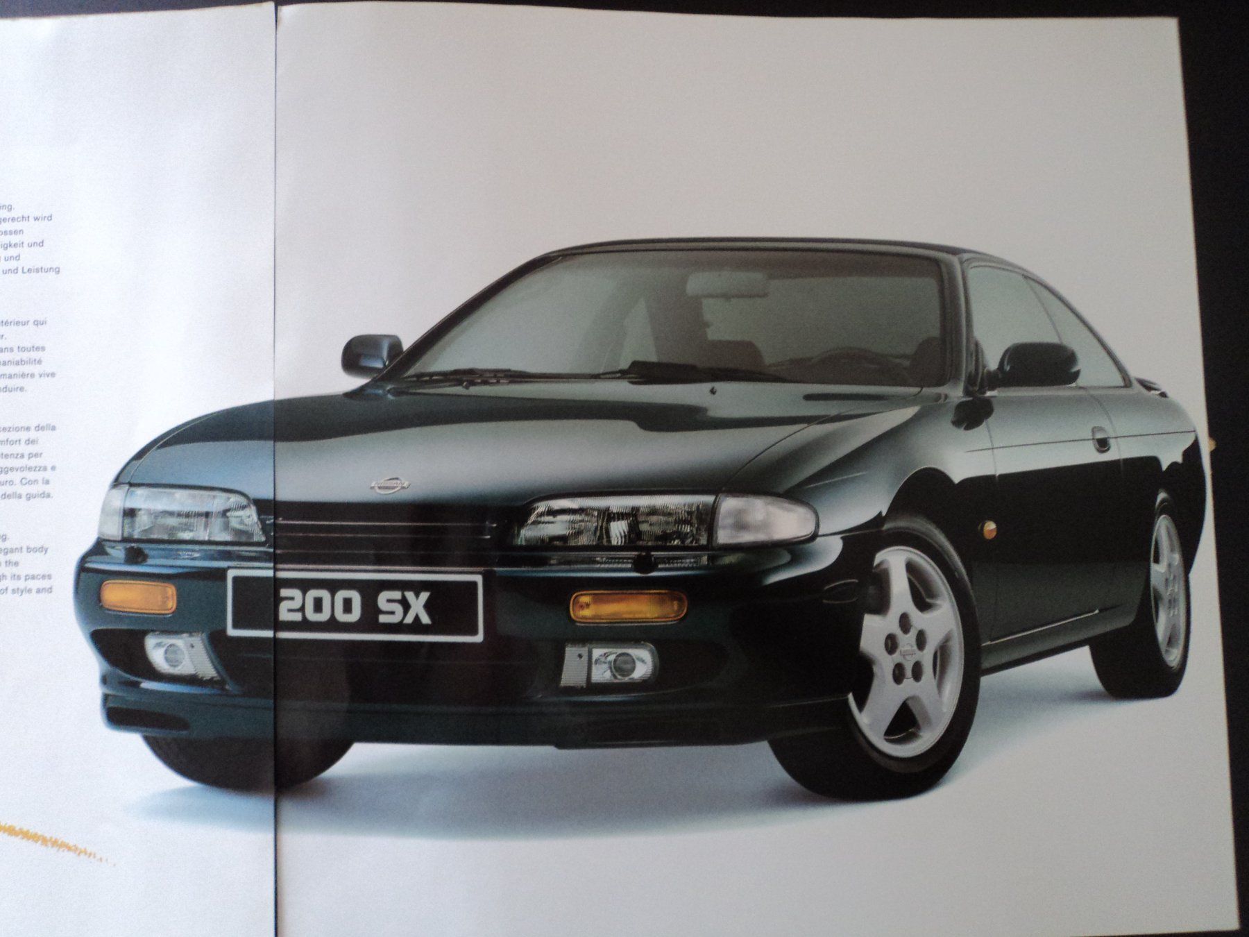 Nissan Documents: Prospekt Nissan 200SX 1994 – D'occasion à Schwarzenburg par modelCARama