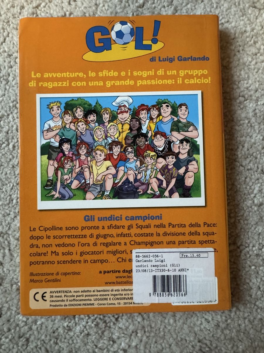 Libri: 3 libri GOL! (Luigi Garlando) – Usato da Massagno venduto da ilm_vd96 4