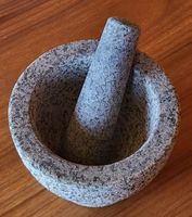 Granit Mörser mit Stössel