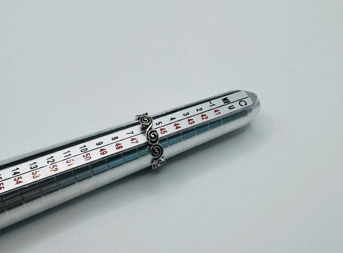 Anelli: Silbern farbiger Ring / Grösse: 46 – Nuovo e nell'imballaggio originale da Frutigen venduto da glanzvolles.leben 1