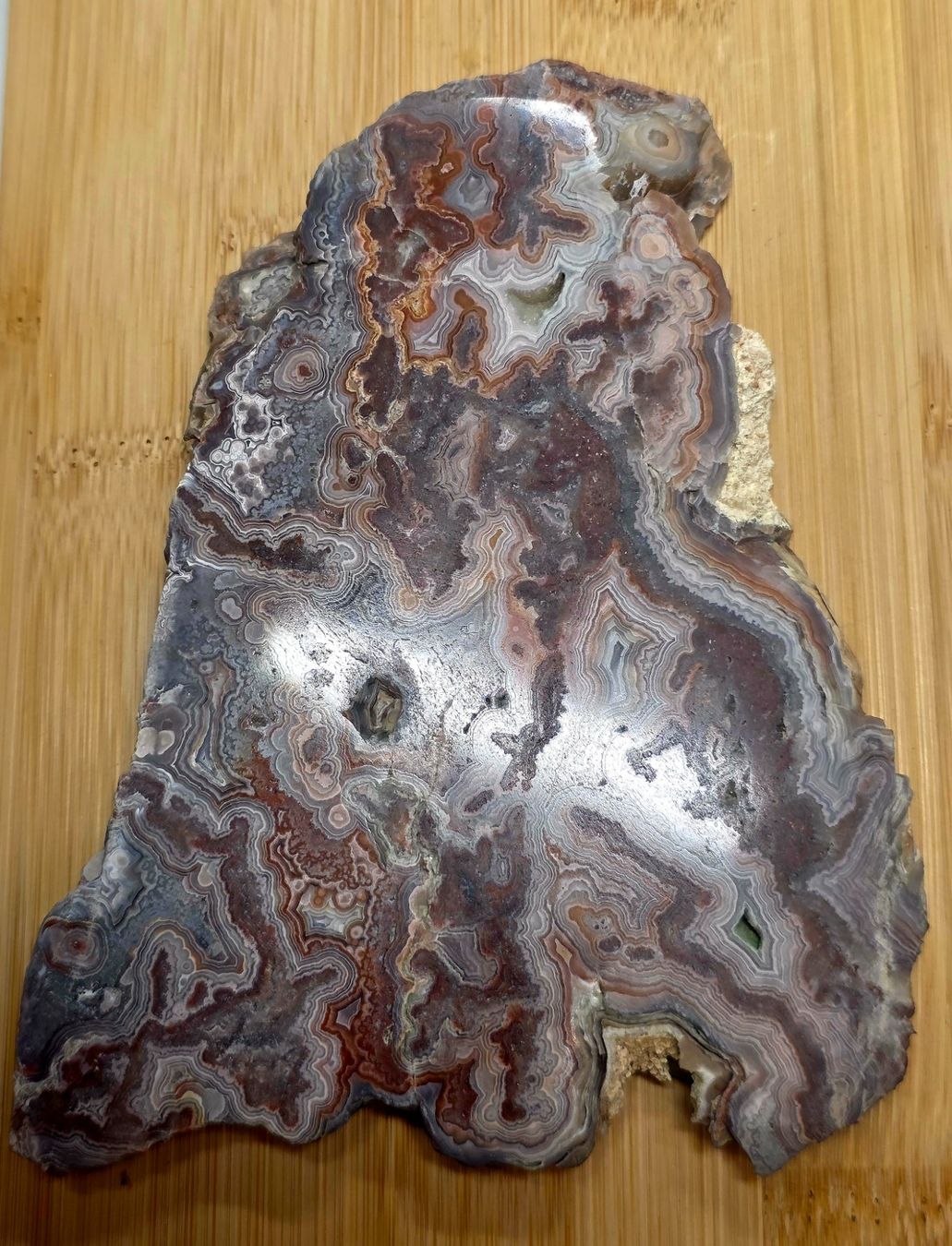 Mineralien & Heilsteine: Mexikanische Achat Scheibe 323g – Neu und originalverpackt aus Matzingen von Shay_Crystalz 1