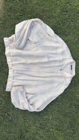 Massimo Dutti Leinen Bomberjacke XS neuwertig