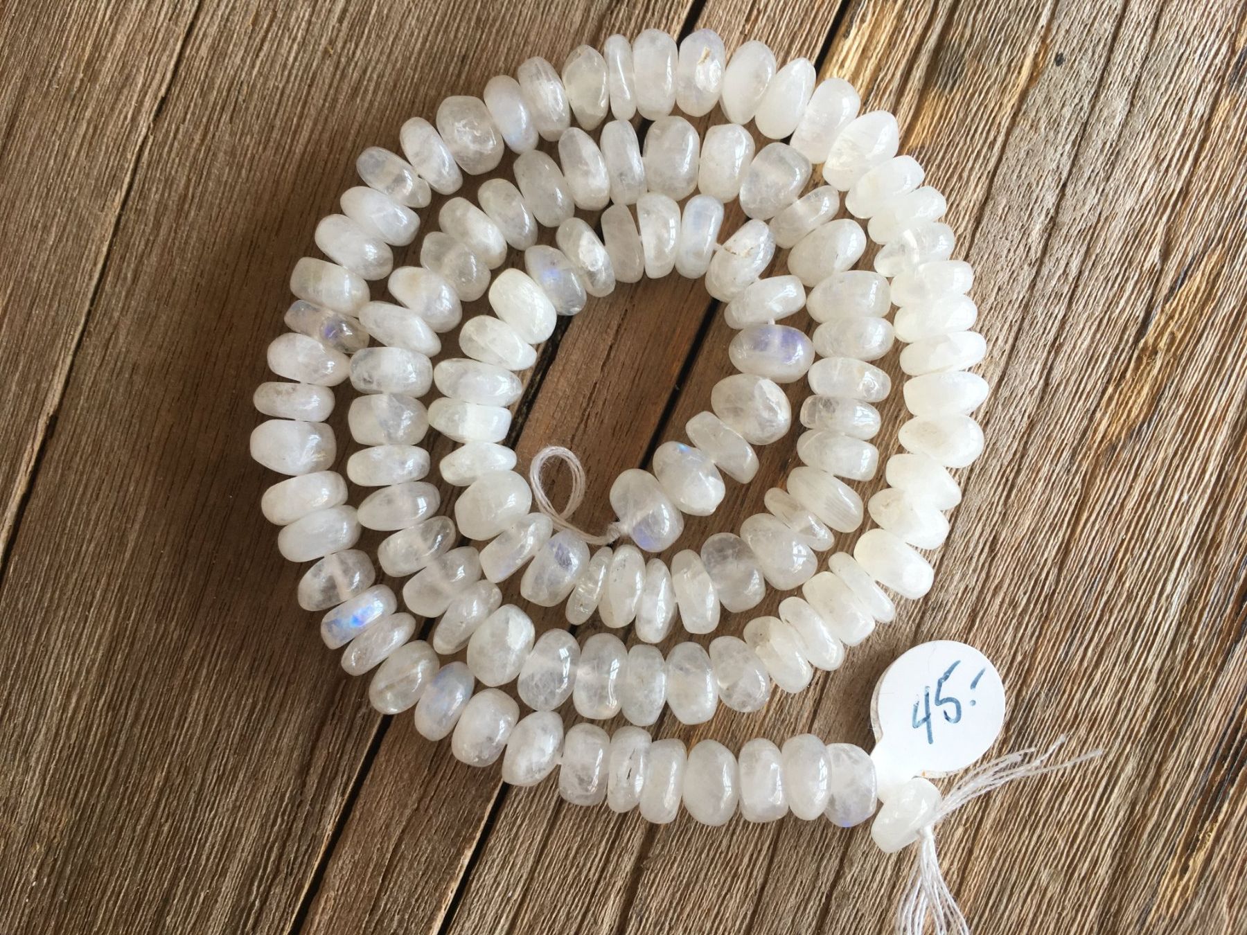 Catenine: HALSKETTE  LABRADORIT MONDSTEIN / LABRADORIT  LÄNGE 46cm – Nuovo e nell'imballaggio originale da Aesch ZH venduto da LiquidAktion 6