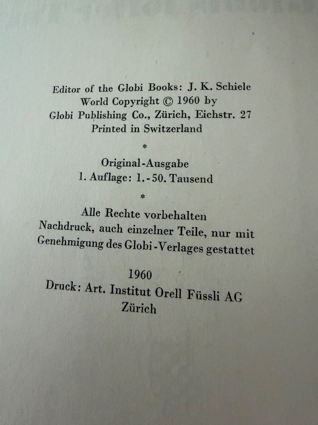 Livres: Globis toller Tag – D'occasion à Olten par Libellen 1