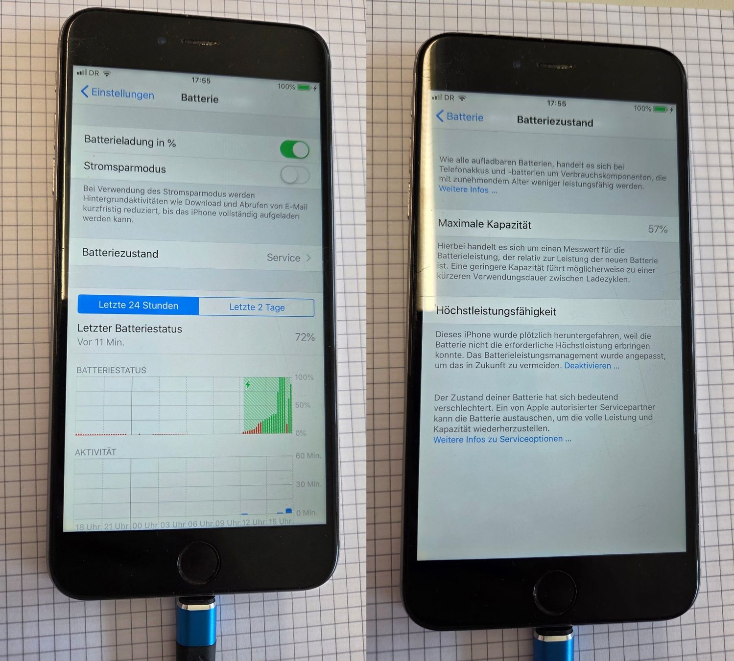 Apple Handys / Smartphones: Apple Iphone 6 Plus / A1524 / 64 GB / iOS 12.5.7 / #171 – Gebraucht aus Adlikon b.Regensdf von ChriZ86 5