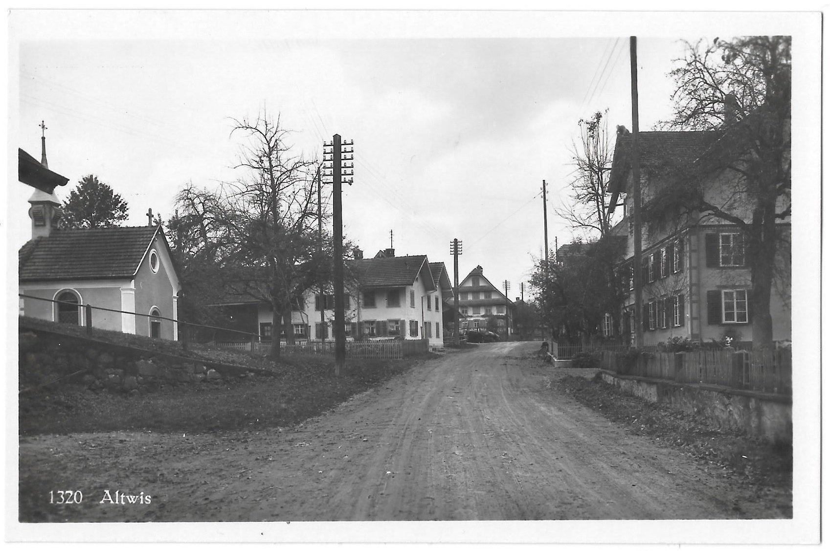 Cartes postales: Altwis Strassenpartie – D'occasion à Olten par clotaldi
