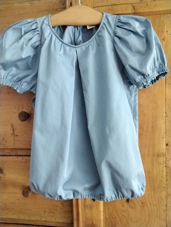 REKEN MAAR, Sommerbluse Gr. 34  hellblau, Top Zustand!