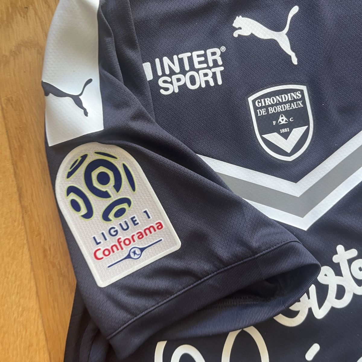 Puma Canottiere & Pantaloni: Match Worn Fussballtrikot Bordeaux  T.Basic  – Usato da Baar venduto da ada_5p8q 6