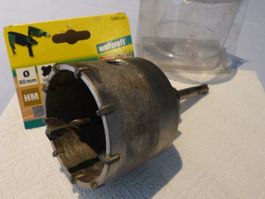 Bohrkrone 80mm SDS Plus für Heimwerker (Elektrikerarbeiten)