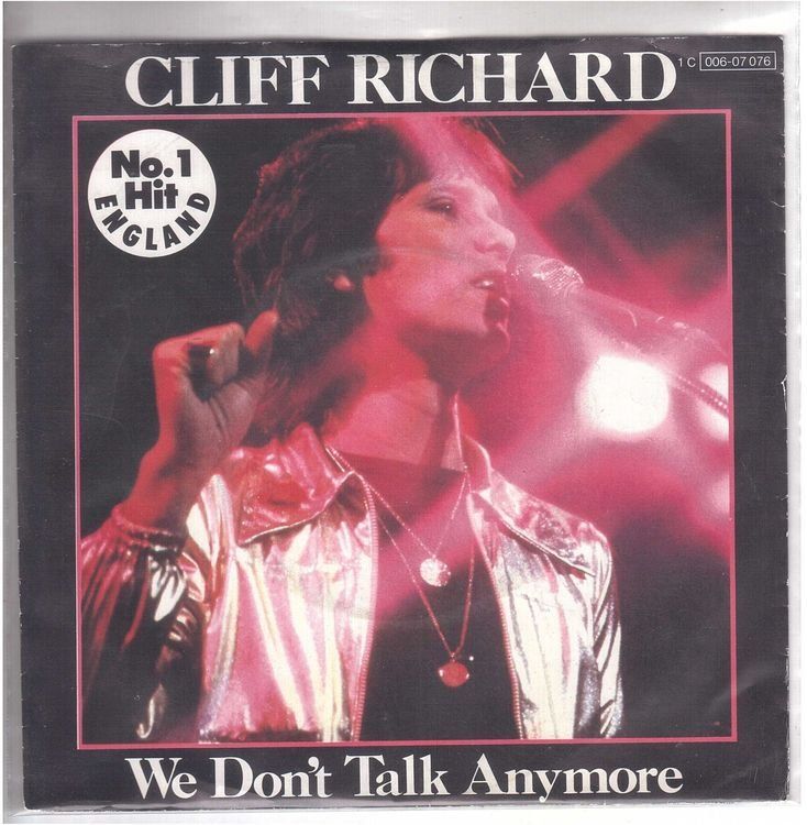 Dischi in vinile: Cliff Richard  --  We don`t Talk Anymore  Single7 – Usato da Rheinau venduto da thespecials