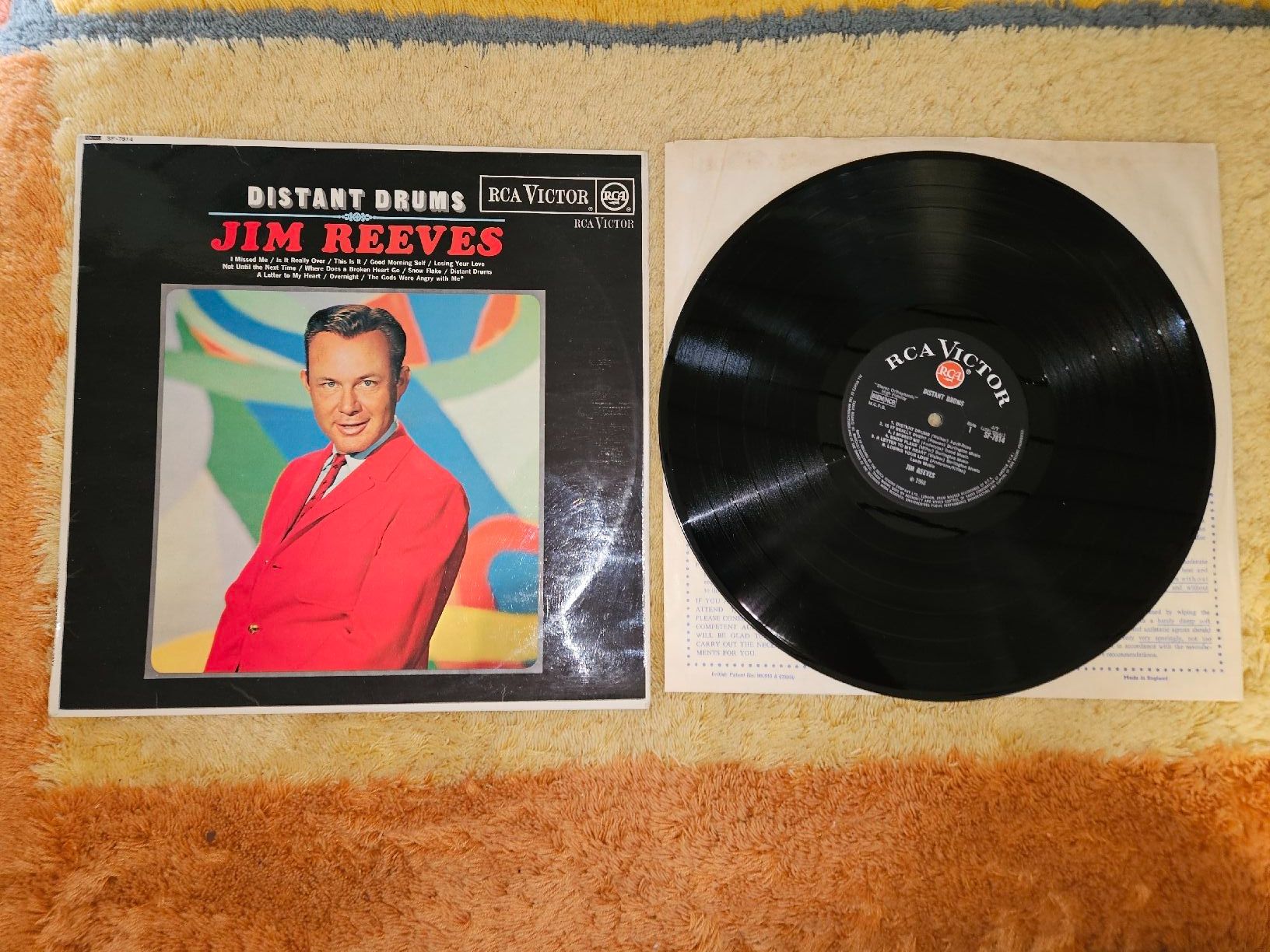 Schallplatten: Jim Reeves Schallplatte Lp - Distant Drums – Neu (gemäss Beschreibung) aus Lyss von Alexine