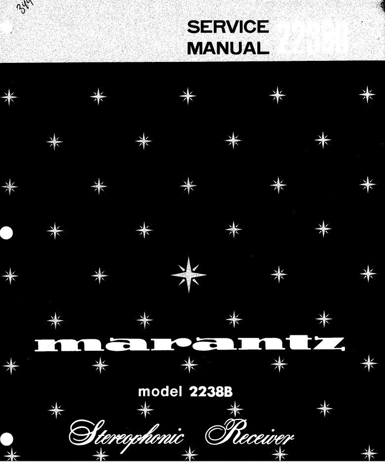Marantz Documenti: Marantz 2238B Anleitung und Service Manual mit Schema – Usato da Madiswil venduto da miglan 2