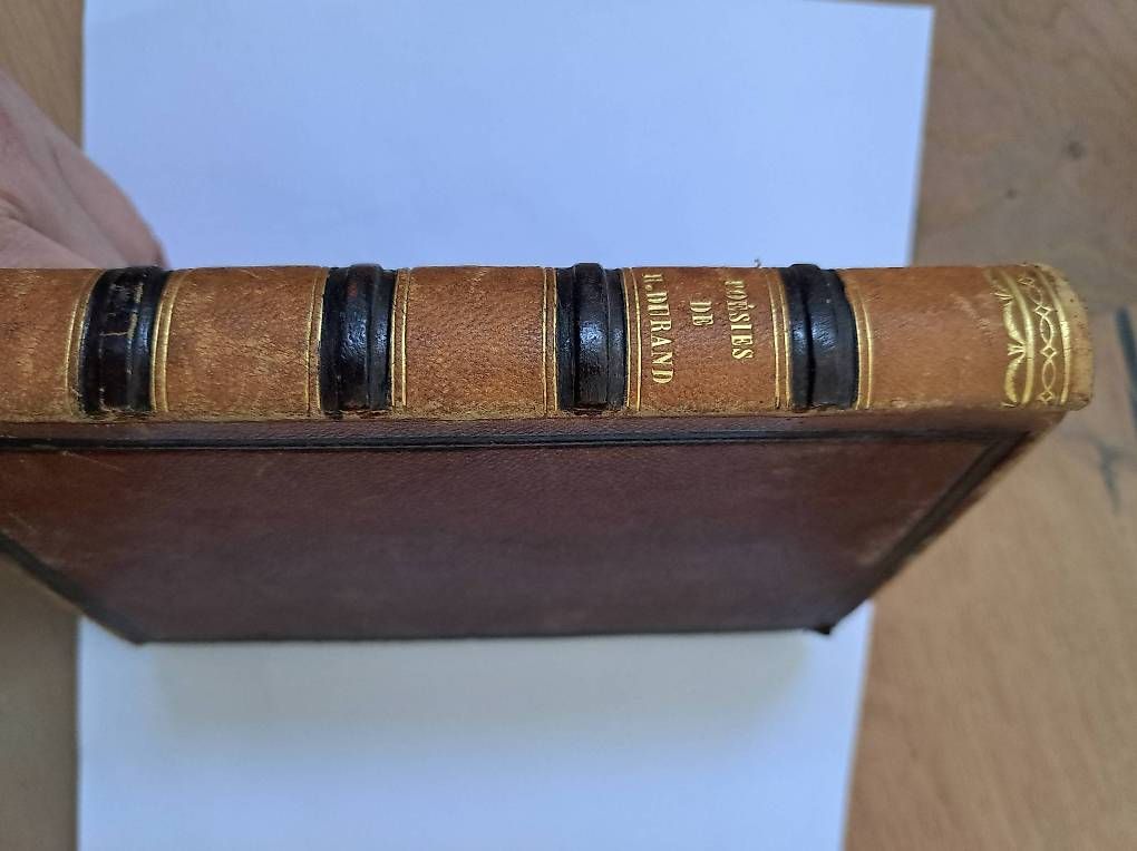 Bücher: Poésie de Henri Durant 1861 – Gebraucht aus Bussy-chardonney von Cartago
