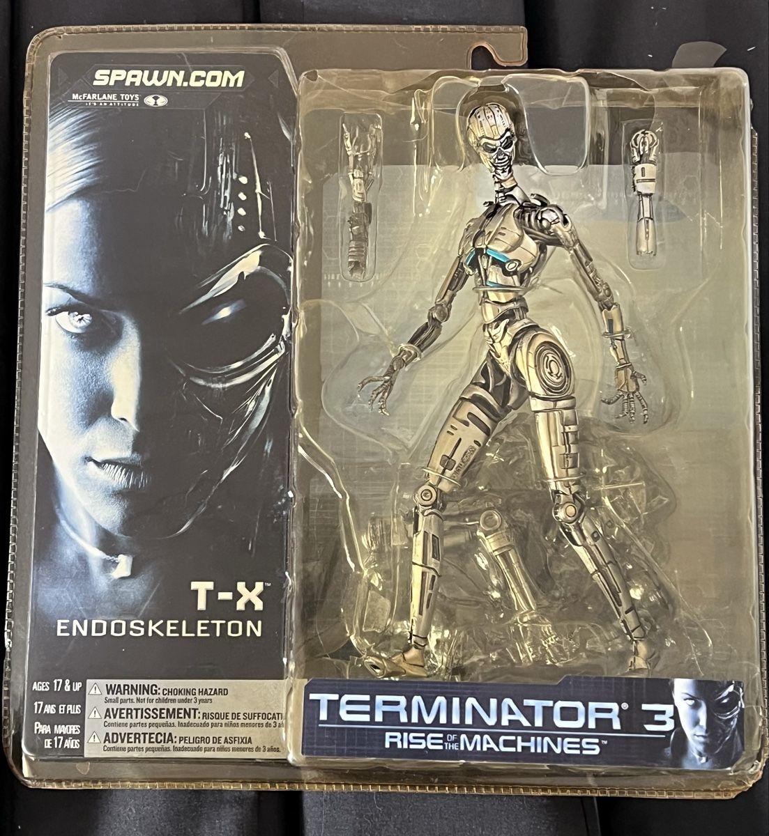 Statuette: Mc Farlane Terminator 3 T - X Endoskelett   – Nuovo e nell'imballaggio originale da Buckten venduto da Dominoluna