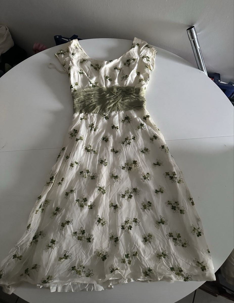 Vestiti: Echtes Vintage 1950 Sommerkleid mit Blumenmuster – Usato da Wohlen AG venduto da jes_9c79 4