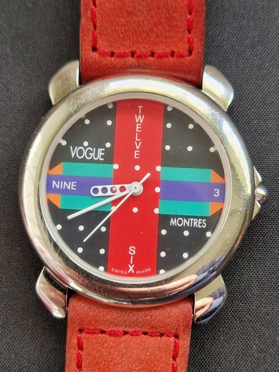 Montre Femme WWOOR - Jolie rétro Chiffres romains - Bracelet en cuir