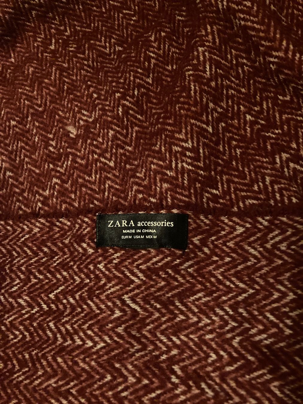 Zara Foulard & Sciarpe: Schal von Zara mit farbigem Karo-Muster – Usato da Bern venduto da katystrophal 2
