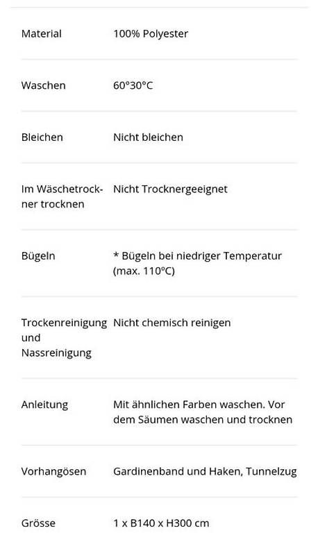Tende: 4 Vorhänge Curtain 300cm x 140cm – Usato da Münchenbuchsee venduto da Mel_Bi 4
