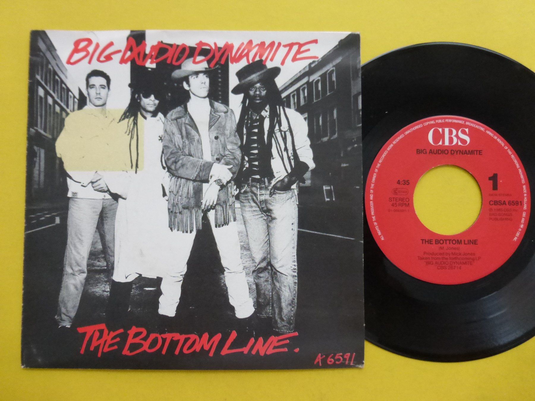 Schallplatten: Big Audio Dynamite – The Bottom Line – Gebraucht aus Zürich von Swiss57