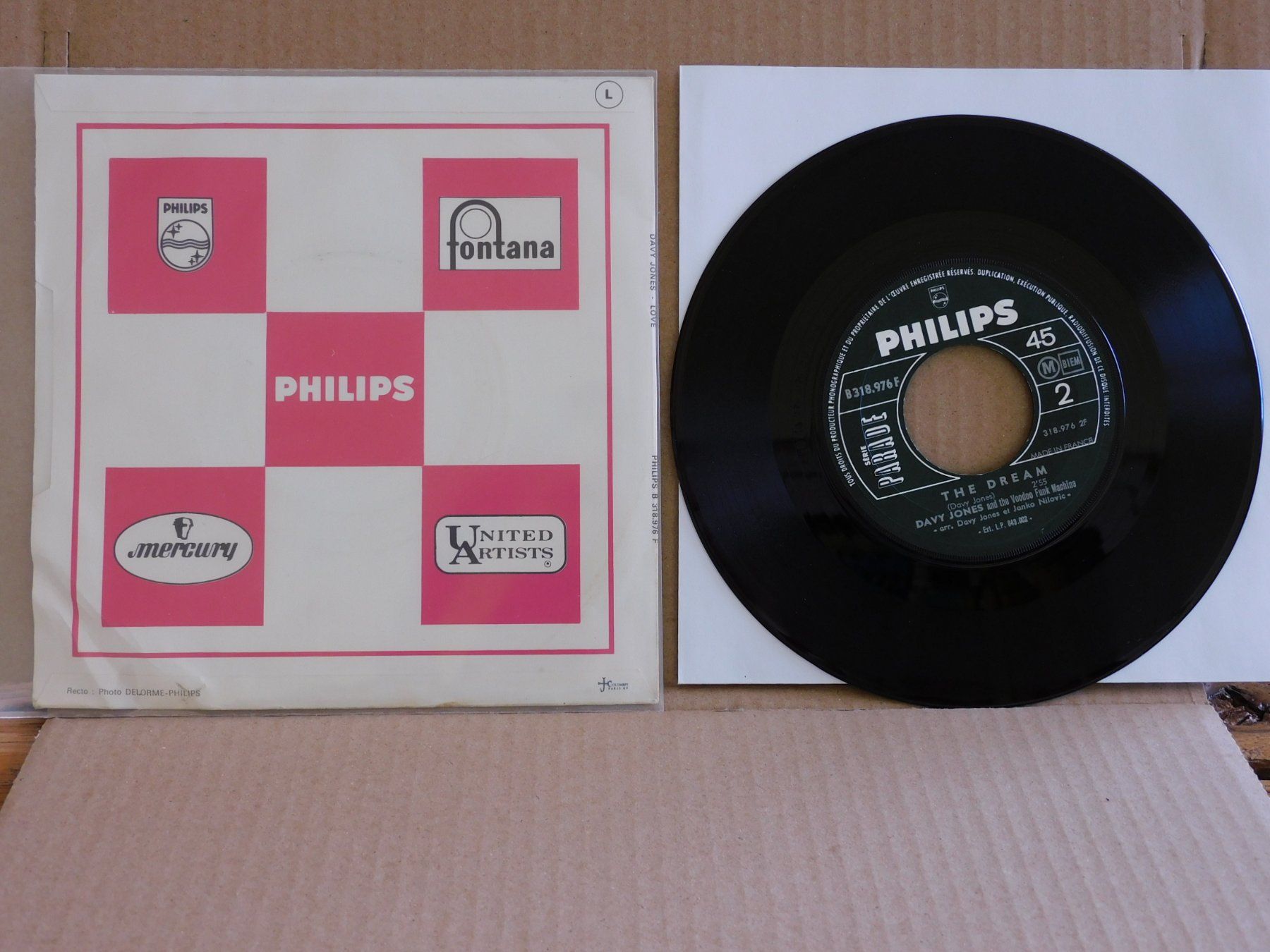 Dischi in vinile: Davy Jones – Love / The Dream – Usato da Emmenbrücke venduto da lamorak 1