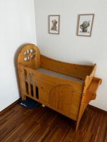 Babybett aus Massivholz 120x60cm