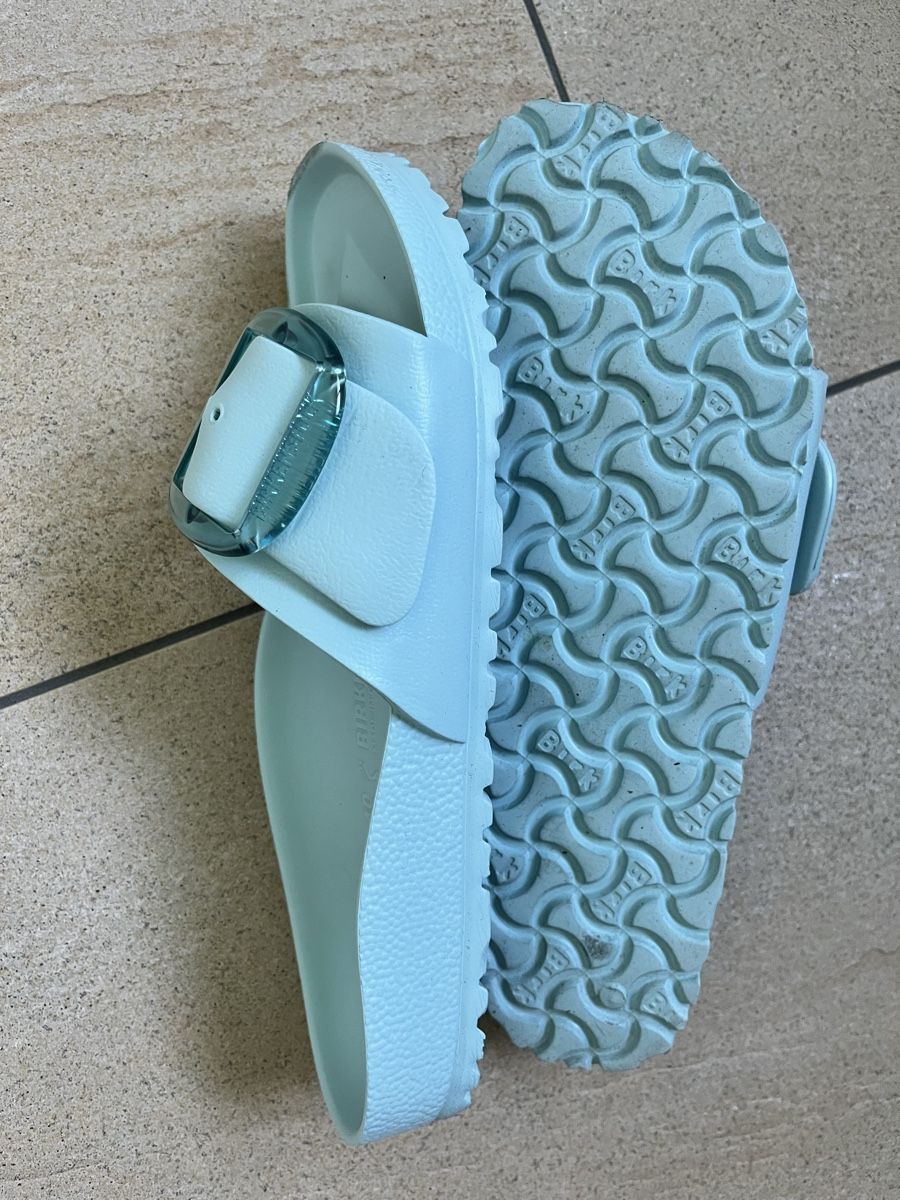 Birkenstock Scarpe da donna: Bequeme Birkenstock hellblau Grösse 40 – Usato da Hochdorf venduto da Forestgreen 2