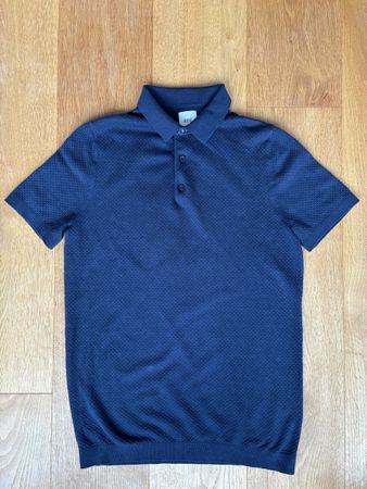 Paul Strick-Polo Shirt von PKZ dunkelblau neuwertig