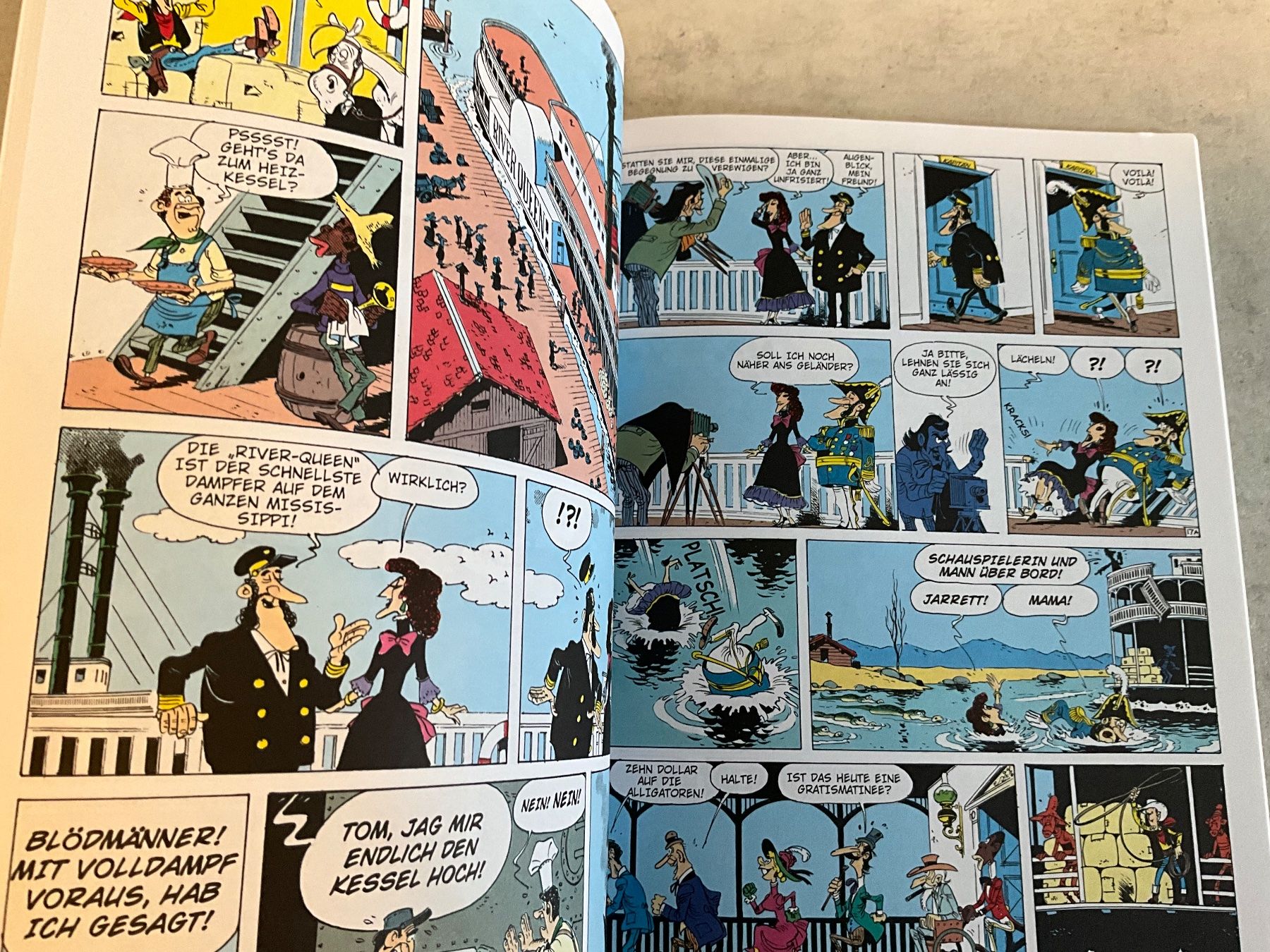 BD: Lucky Luke - Sarah Bernhardt Comic - Band 35 – D'occasion à Agriswil par Ueli03 3