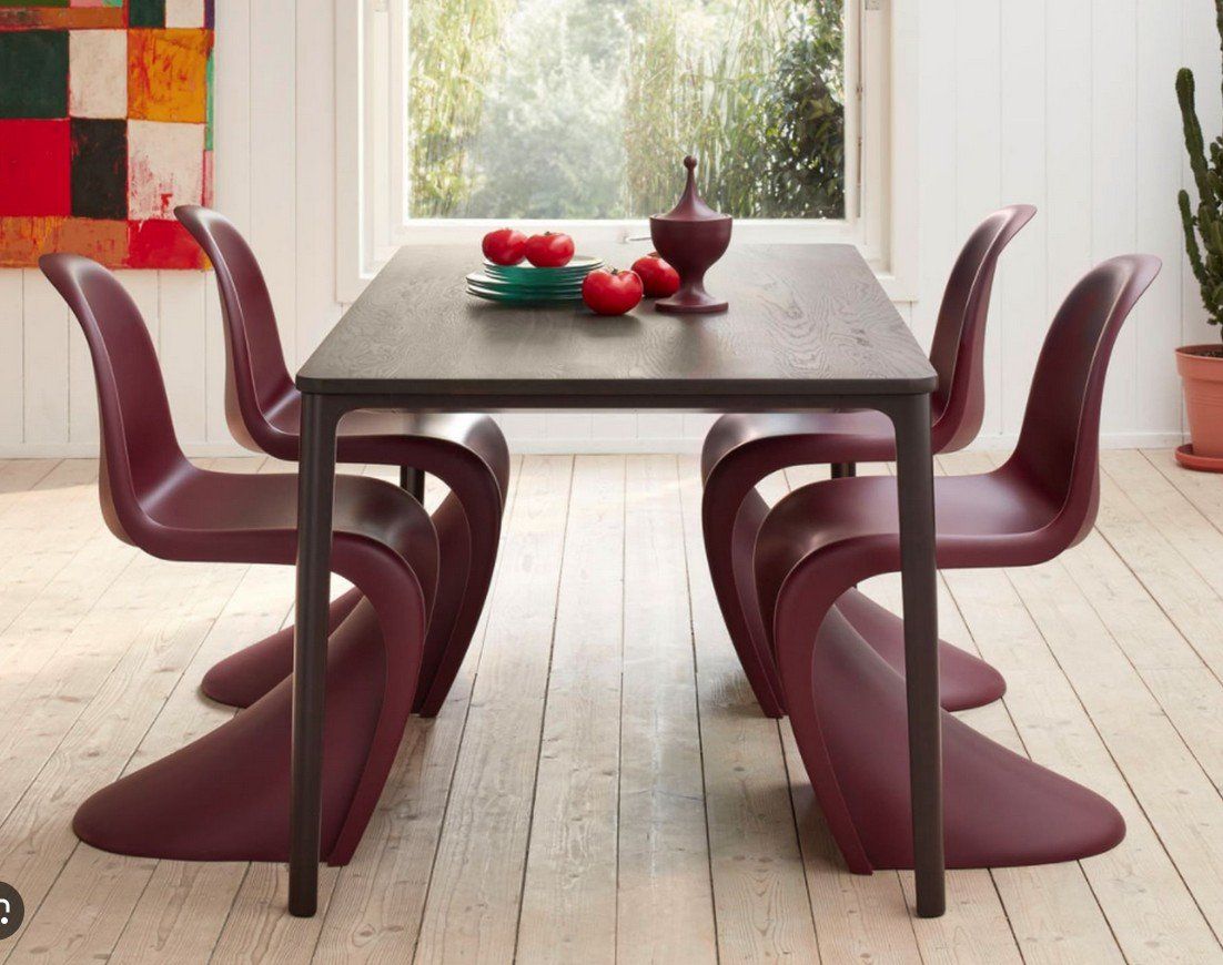 Vitra Sedie: Panton Chair bordeaux - Vitra – Usato da Zürich venduto da sim_2xcc 2