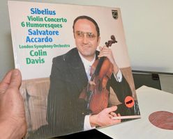 Sibelius - Salvatore Accardo, London Symphony EX / MINT-