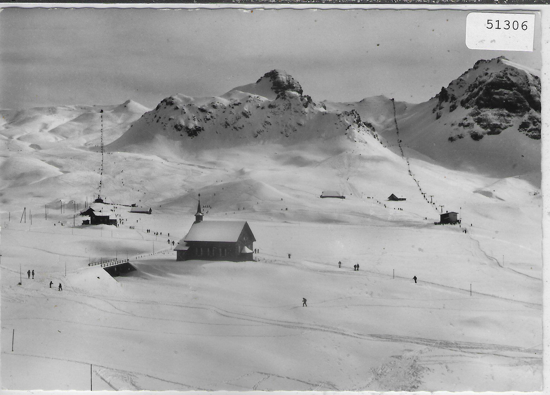 Cartoline postali: Mechsee-Frutt mit den beiden Skilift – Usato da Ettingen venduto da Kartenplanet