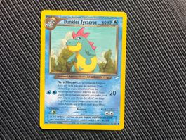 Pokemon Dunkles Tyracroc Neo Destiny