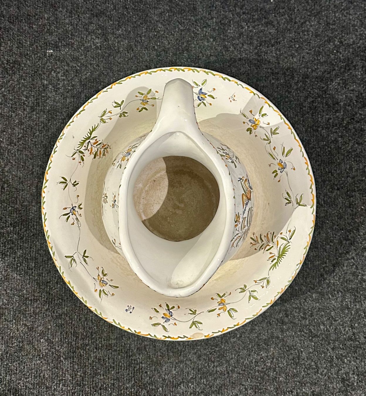 Set di piatti: Dekoratives antikes Waschset – Usato da Basel venduto da artthings4you 5