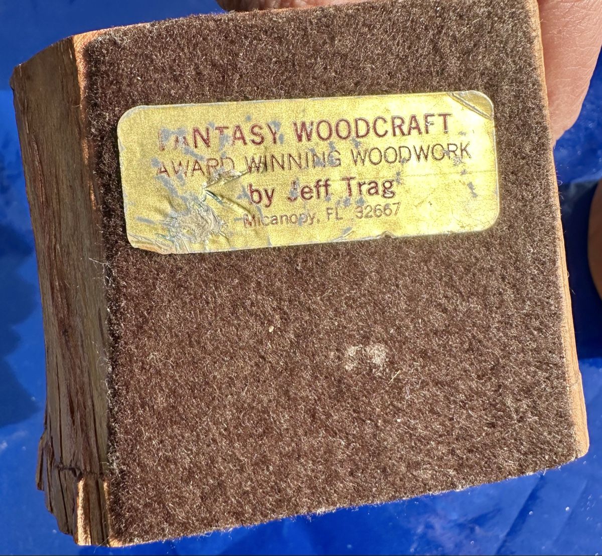 Articoli in legno: Rustikale Holzschatulle - Einzigartiges Unikat aus Holz – Usato da Zürich venduto da c_d_r 4