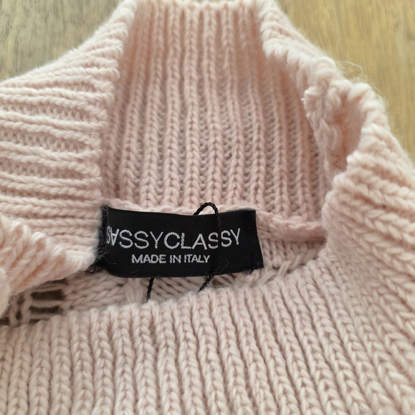 Pullover & Sweatshirts: Damen Pullover Sassyclassy rosa Strickmuster  – Neu (gemäss Beschreibung) aus Rheinsulz von Gilea 5