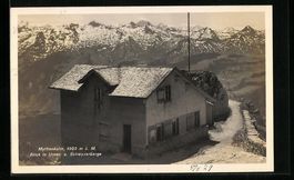 Schwyz, Mythenkulm, Haus mit Urner- und 