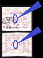 ATM 9_ZIFFERNBRUCH 2. NULL von Bern 22_**+O 16.8.95 Bern 22!
