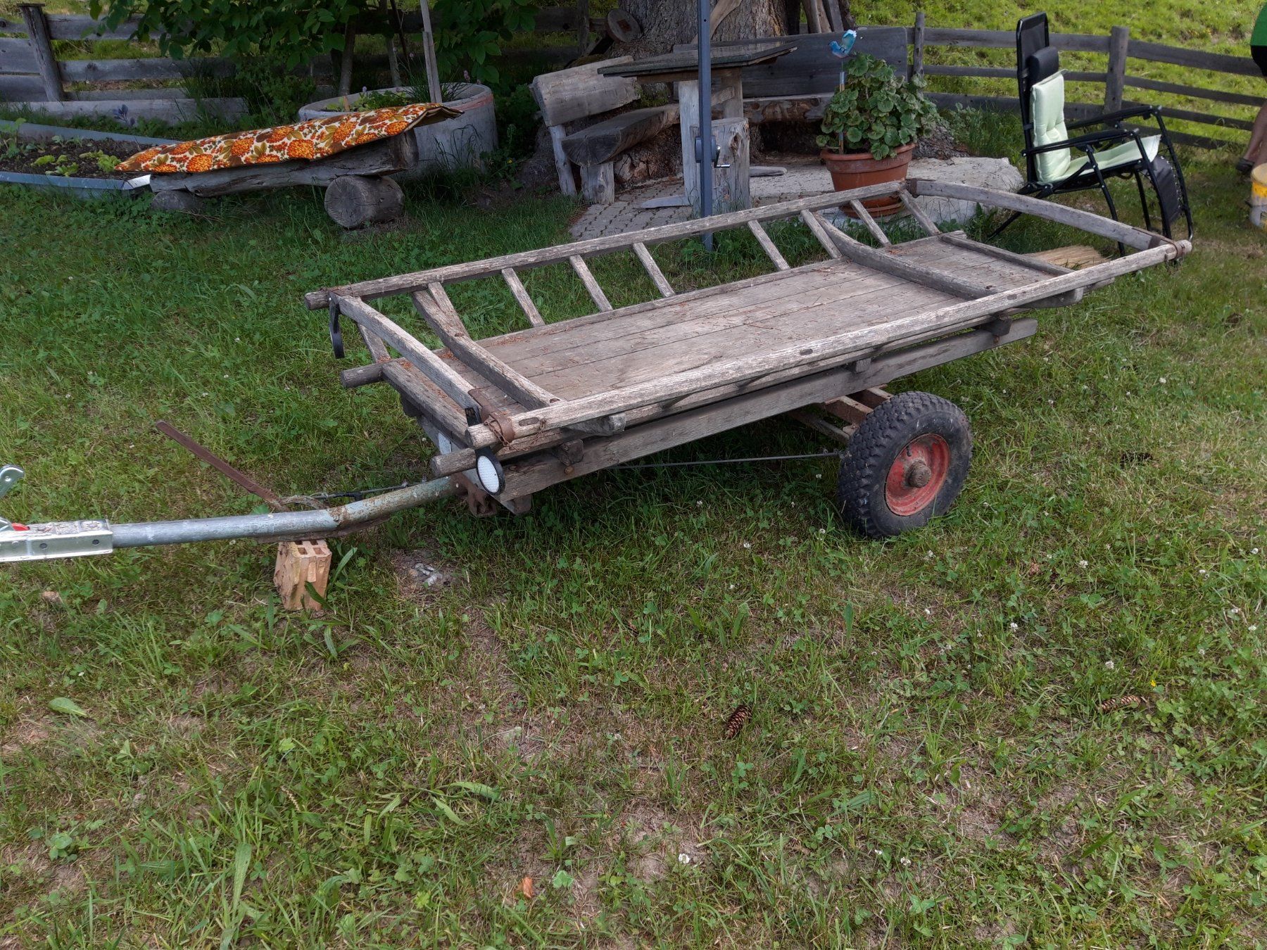 Rimorchi: Leiterwagen Anhänger – Usato da Küblis venduto da Steinbock95 3
