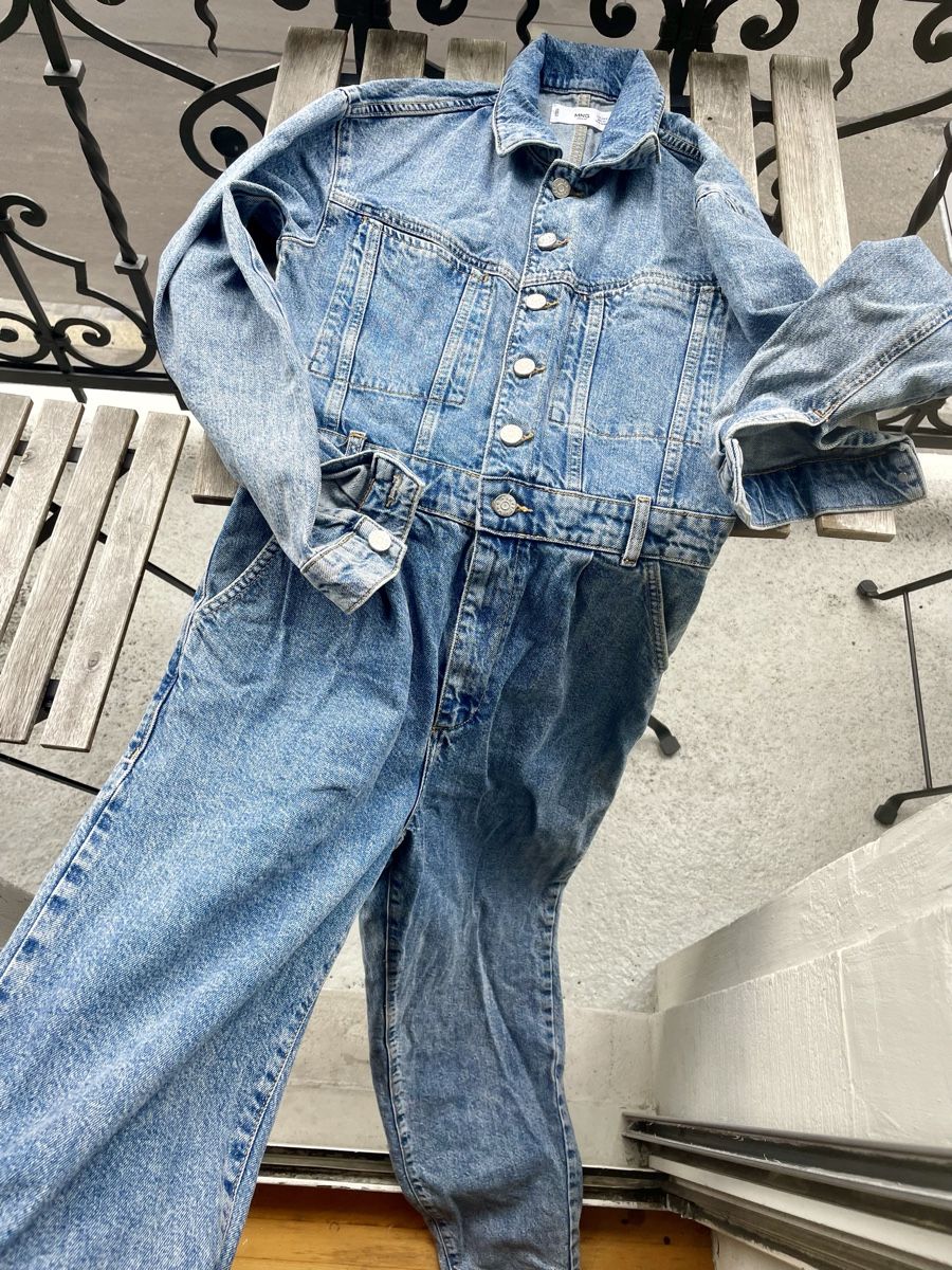 Mango Jumpsuits: Denim Jeans Overall, Gr. S, neu! – Neuf avec emballage d'origine à Zürich par Carlajimena 5