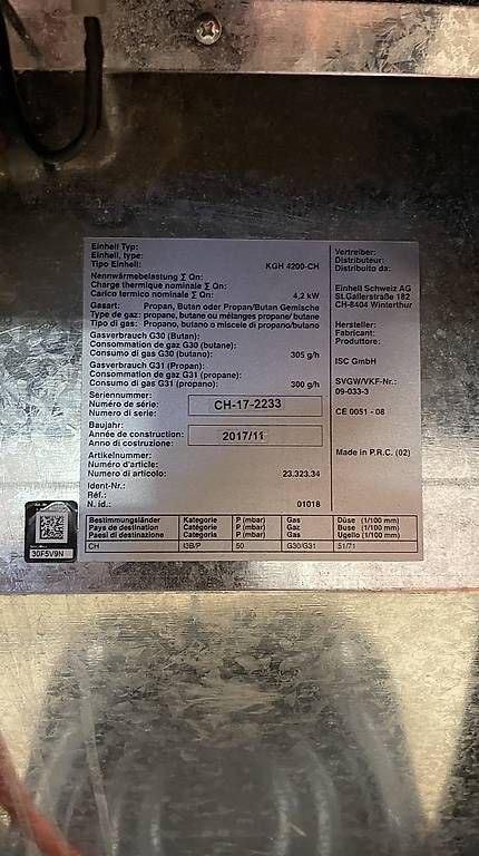 Radiatori: Gas Heizung Einhell 4200 – Usato da Hitzkirch venduto da Peperoni690 2