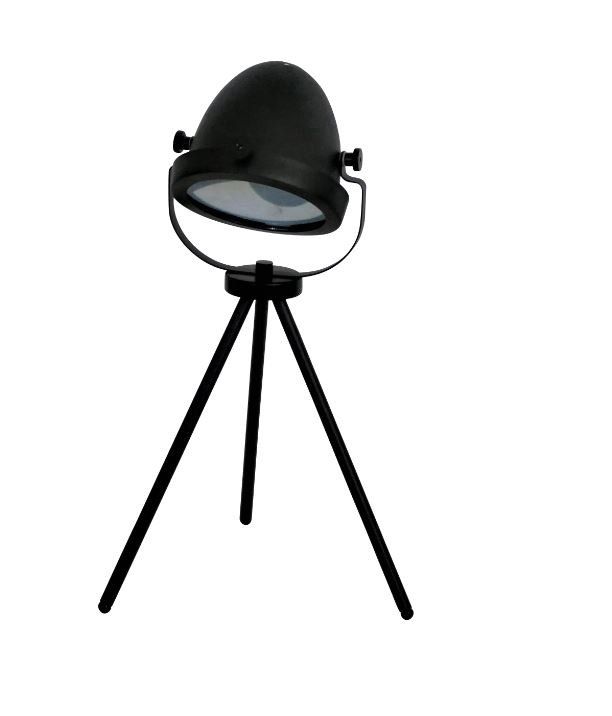 Lampen: Design Stehlampe Stativlampe Scheinwerfer Tripod Schwarz – Neu (gemäss Beschreibung) aus Wallisellen von kingschair