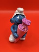 Schleich 20219 Schlumpf mit rosa Schultüte RECHTS 