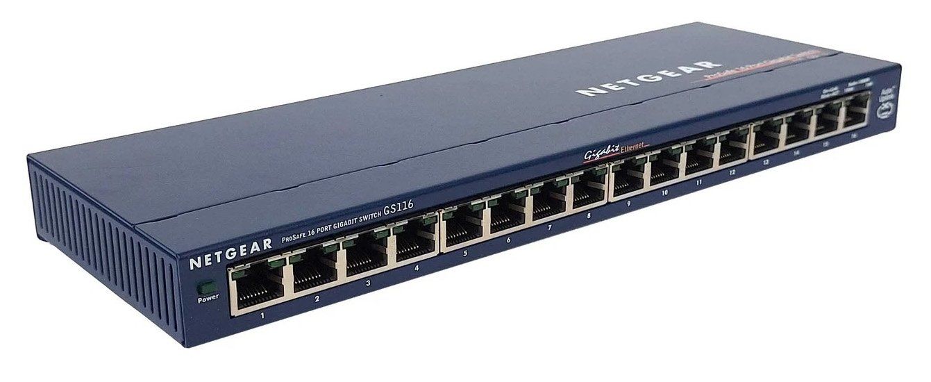 Netgear Hub & Switch: Desktop Switch Netgear-GS116 – Usato da Müntschemier venduto da wayllu 1