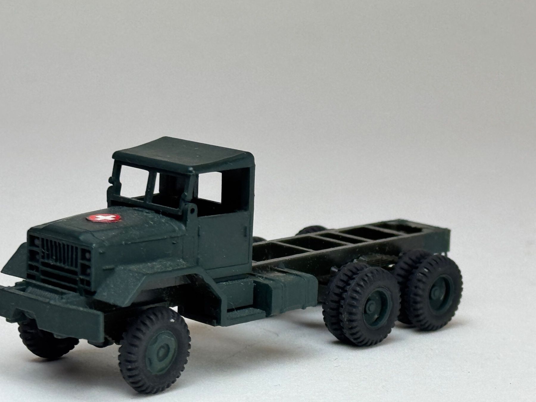 Modellini d'auto: Roco Militär Lastwagen ohne Pritsche – Usato da Elm venduto da Wikmtz