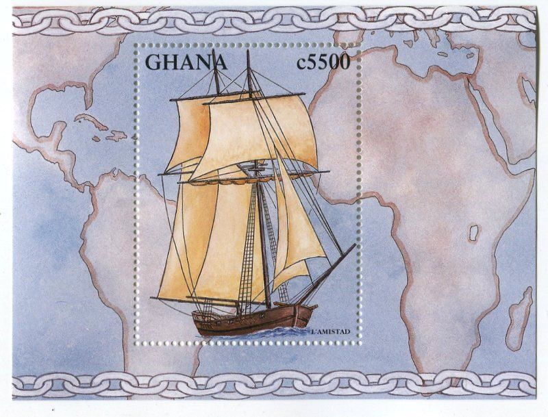Alle Briefmarken: Block "Schiffe". Ghana – Neu und originalverpackt aus Basel von Butsch5
