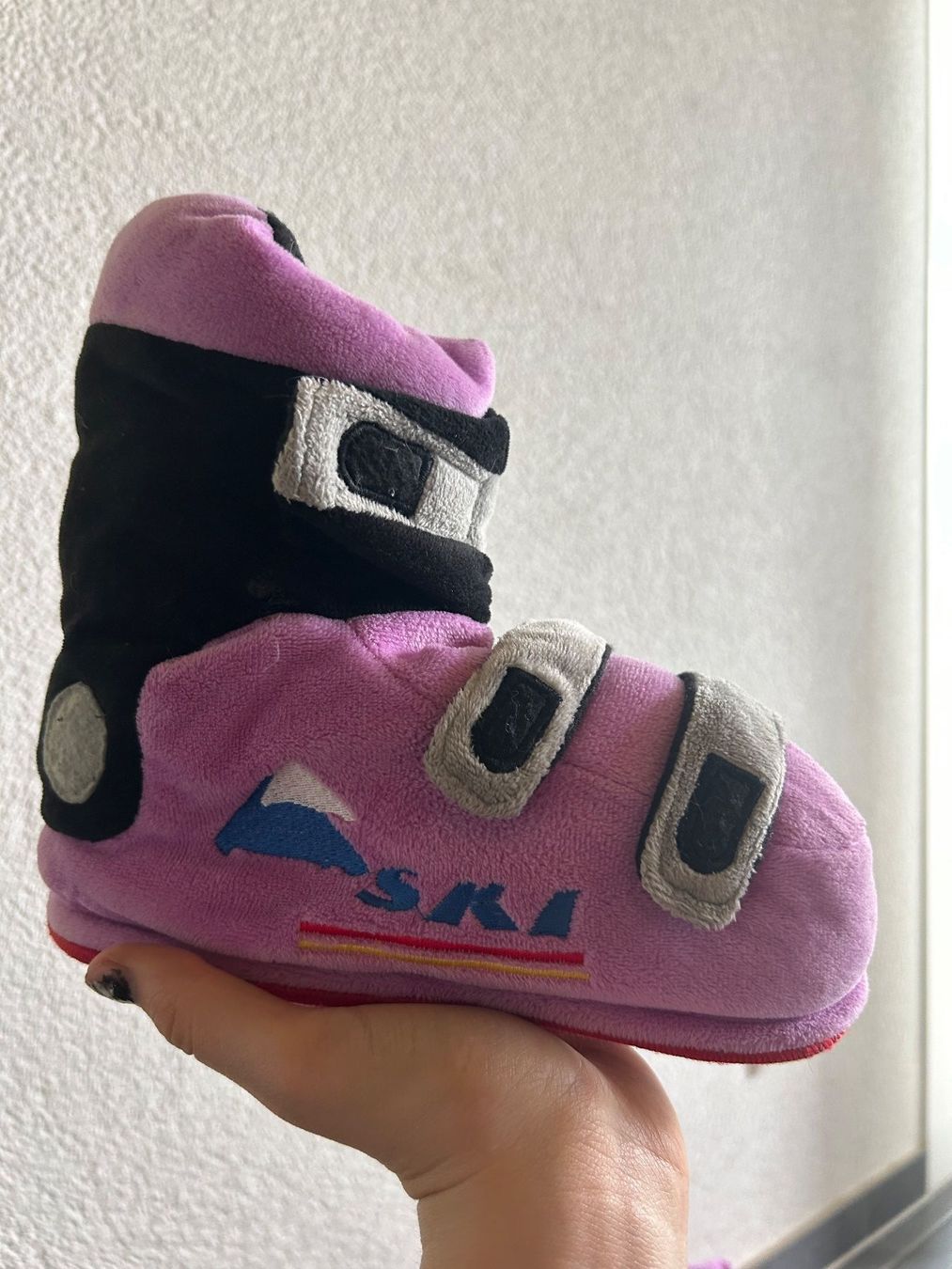 Schuhe für Jungen: Coole Skischuh-Hausschuhe aus Stoff – Neu (gemäss Beschreibung) aus Koppigen von Gustaff14 4